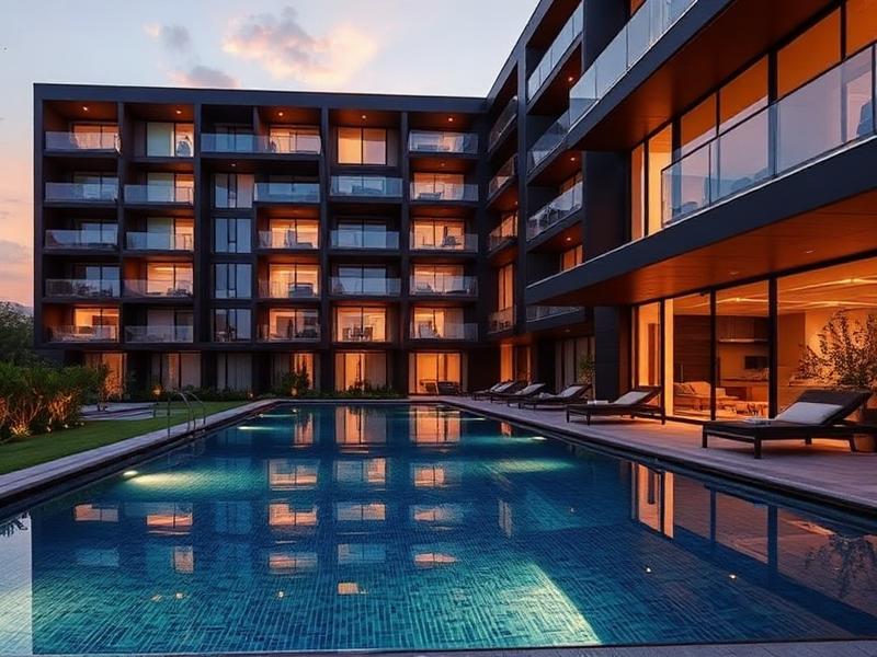Apartamento de Luxo com Piscina